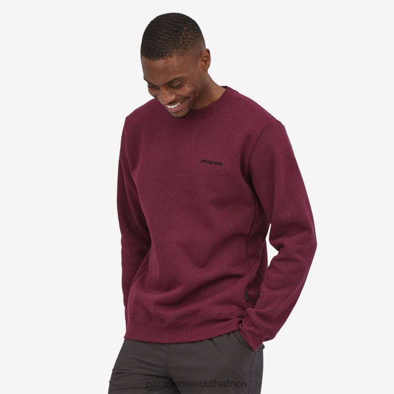 Women P-6 Logo Uprisal Crew Sweatshirt Sequoia Red Patagonia Apparel P6ZJ6521