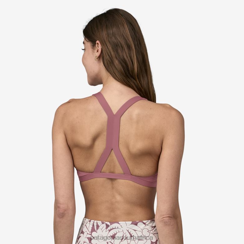 Women Bottom Turn Racerback Bikini Top Evening Mauve Patagonia Apparel P6ZJ61176