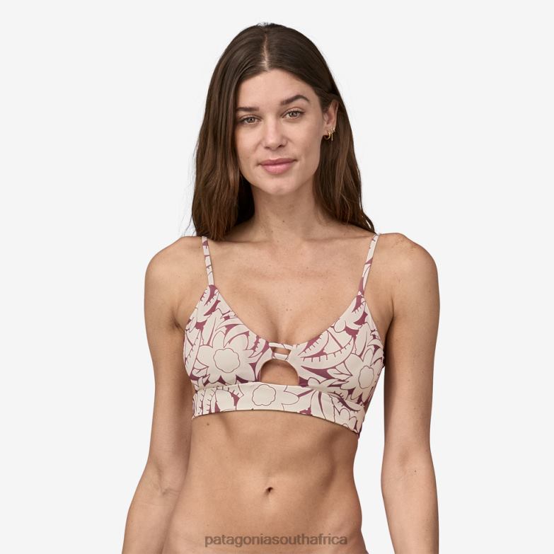 Women Focal Point Bikini Top Abundance: Evening Mauve Patagonia Apparel P6ZJ61163