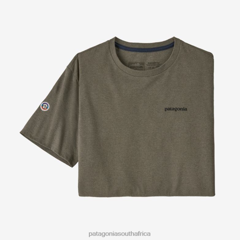Women Fitz Roy Icon Responsibili-Tee Garden Green Patagonia Apparel P6ZJ6730