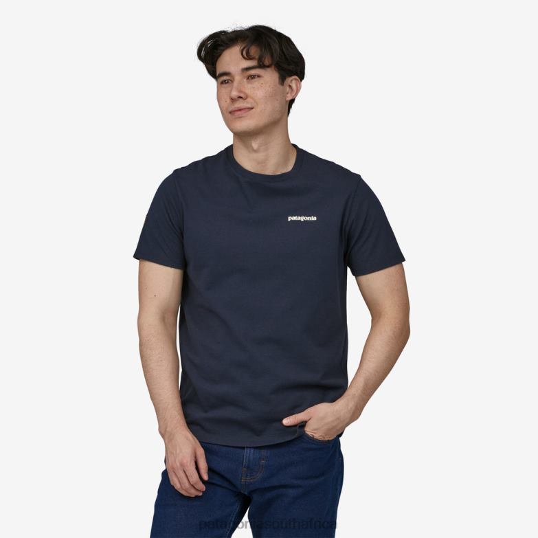 Women Fitz Roy Icon Responsibili-Tee New Navy Patagonia Apparel P6ZJ6732