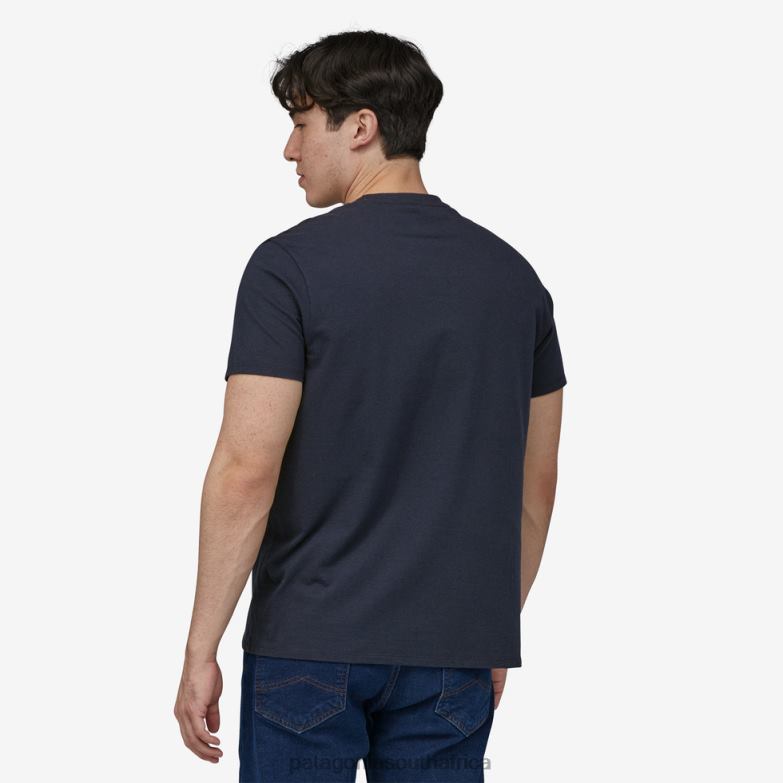 Women Fitz Roy Icon Responsibili-Tee New Navy Patagonia Apparel P6ZJ6732