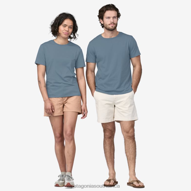 Women Regenerative Organic Certified Cotton Lightweight Tee Tidepool Blue Patagonia Apparel P6ZJ6723