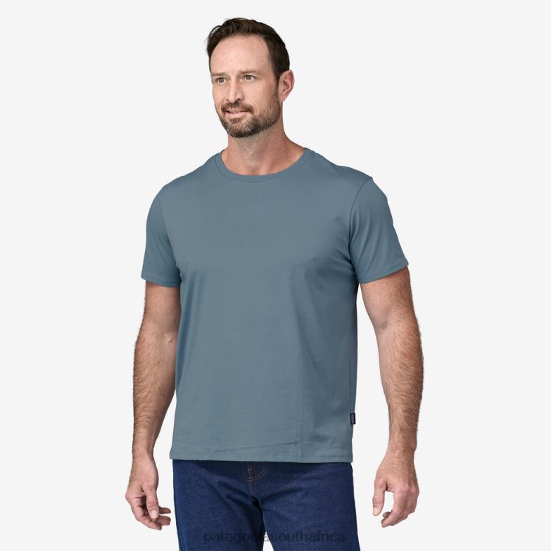 Women Regenerative Organic Certified Cotton Lightweight Tee Tidepool Blue Patagonia Apparel P6ZJ6723