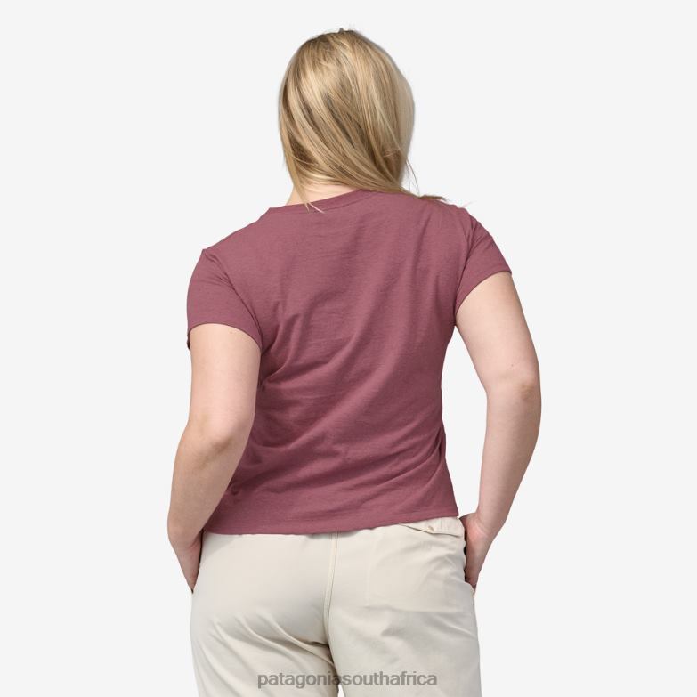 Women Summit Swell Responsibili-Tee Birch White Patagonia Apparel P6ZJ6878