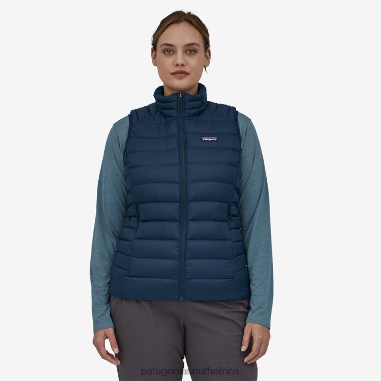 Women Down Sweater Vest Wool White Patagonia Apparel P6ZJ6285