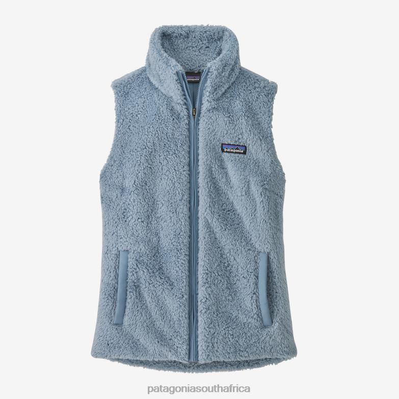 Women Los Gatos Fleece Vest Light Plume Grey Patagonia Apparel P6ZJ6274